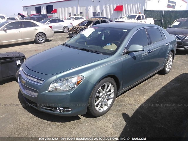 1G1ZK57769F209084 - 2009 CHEVROLET MALIBU LTZ 绿色 照片 2