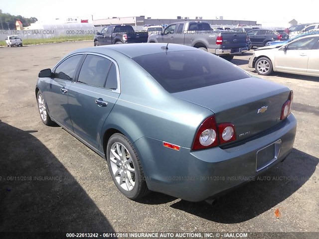 1G1ZK57769F209084 - 2009 CHEVROLET MALIBU LTZ 绿色 照片 3
