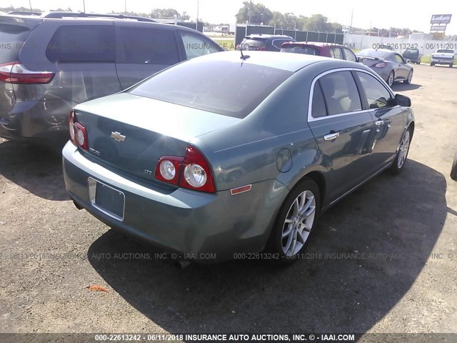1G1ZK57769F209084 - 2009 CHEVROLET MALIBU LTZ 绿色 照片 4