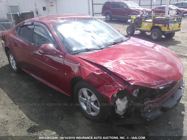 2G2WP552971123666 - 2007 PONTIAC GRAND PRIX RED photo 1