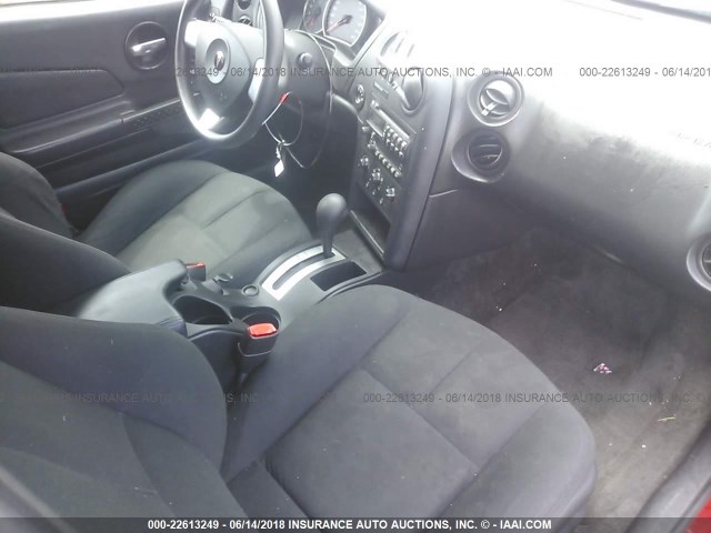 2G2WP552971123666 - 2007 PONTIAC GRAND PRIX RED photo 5