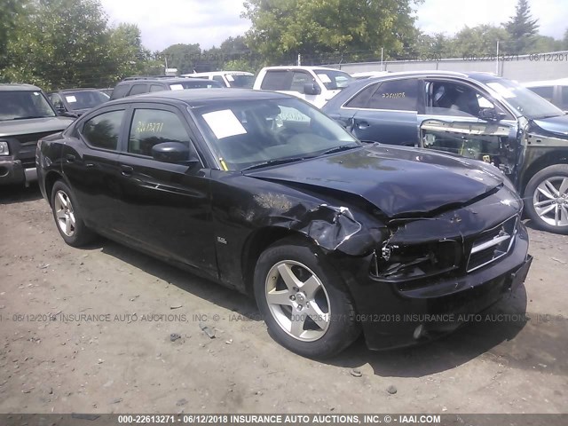 2B3KA33V09H554079 - 2009 DODGE CHARGER SXT BLACK photo 1