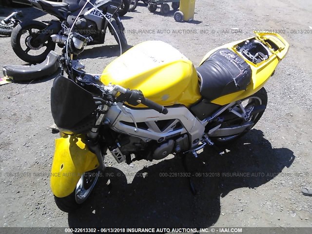 JS1VP53A342103548 - 2004 SUZUKI SV650 YELLOW photo 2