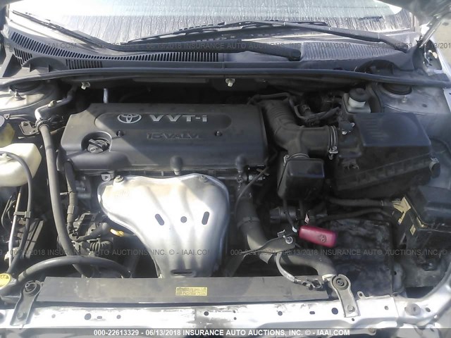 JTKDE3B7XA0316465 - 2010 TOYOTA SCION TC 银色 照片 10