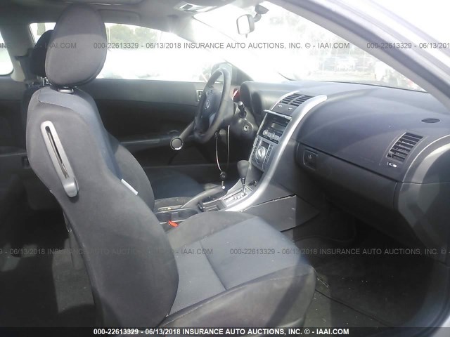 JTKDE3B7XA0316465 - 2010 TOYOTA SCION TC 银色 照片 5