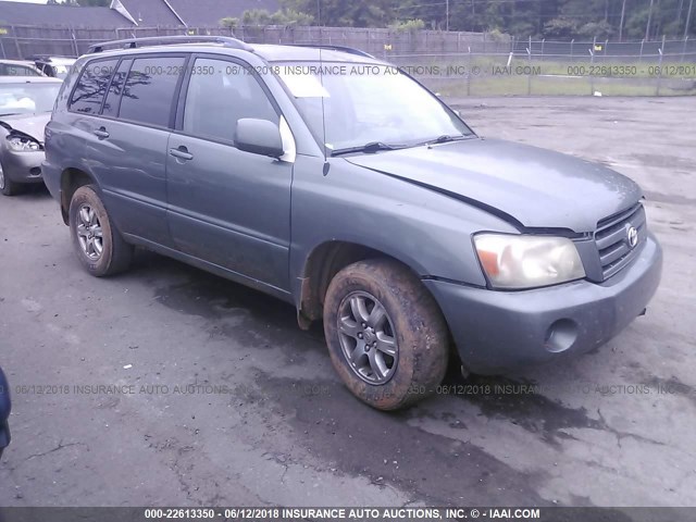 JTEGP21A550069234 - 2005 TOYOTA HIGHLANDER LIMITED GRAY photo 1