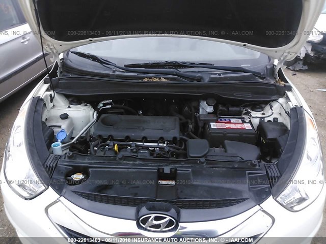 KM8JU3AC7BU172021 - 2011 HYUNDAI TUCSON GLS/LIMITED 白色 照片 10