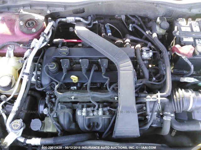 3FAHP07Z78R218201 - 2008 FORD FUSION SE 红色 照片 10