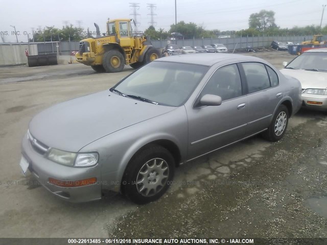 JN1CA21D4XT817071 - 1999 NISSAN MAXIMA GLE/GXE/SE GRAY photo 2