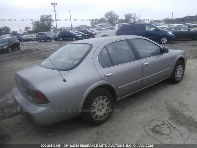 JN1CA21D4XT817071 - 1999 NISSAN MAXIMA GLE/GXE/SE GRAY photo 4