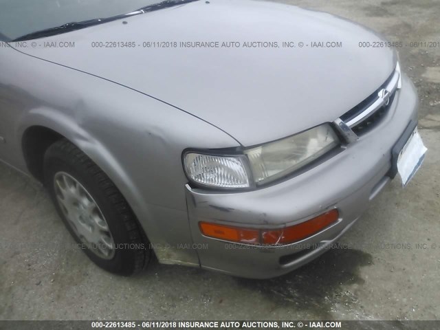 JN1CA21D4XT817071 - 1999 NISSAN MAXIMA GLE/GXE/SE GRAY photo 6