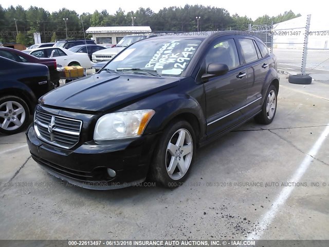 1B3HE78K37D129471 - 2007 DODGE CALIBER R/T BLACK photo 2