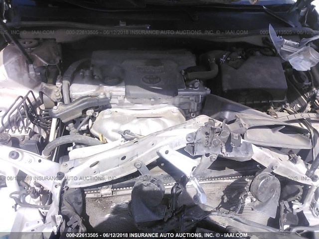 4T1BF1FK0DU207309 - 2013 TOYOTA CAMRY L/SE/LE/XLE 银色 照片 10