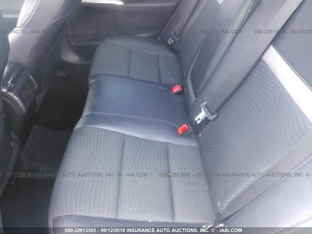 4T1BF1FK0DU207309 - 2013 TOYOTA CAMRY L/SE/LE/XLE 银色 照片 8