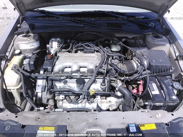 1G1NE52M4X6133283 - 1999 CHEVROLET MALIBU LS GOLD photo 10