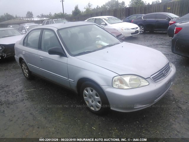 2HGEJ661XYH539269 - 2000 HONDA CIVIC SE SILVER photo 1