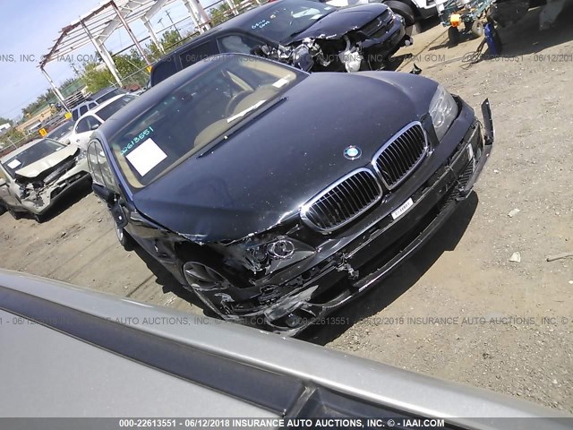 WBAHN83558DT79086 - 2008 BMW 750 LI BLACK photo 1
