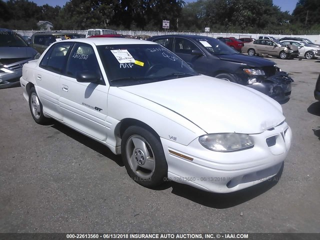 1G2NW52M8WC752252 - 1998 PONTIAC GRAND AM GT WHITE photo 1