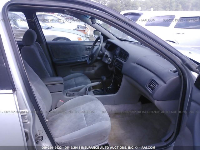 1N4DL01D4YC248827 - 2000 NISSAN ALTIMA XE/GXE/SE/GLE SILVER photo 5