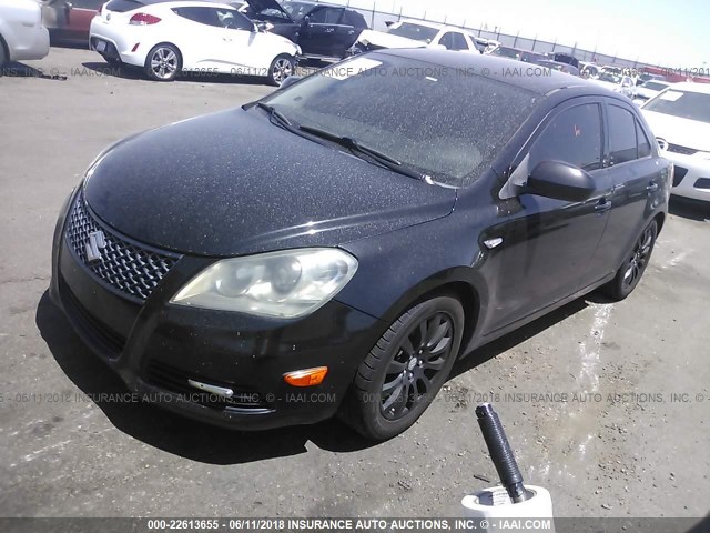 JS2RF9A35A6101008 - 2010 SUZUKI KIZASHI SE BLACK photo 2