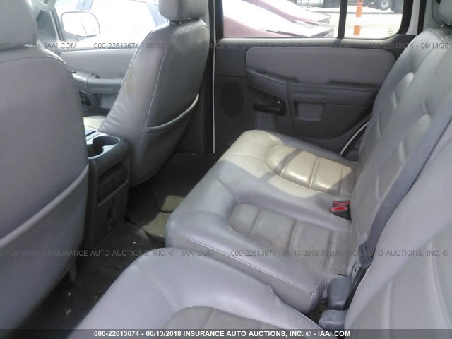 1FMZU73W65UA84468 - 2005 FORD EXPLORER XLT/XLT SPORT/NBX 白色 照片 8