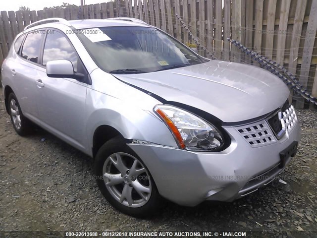 JN8AS58V49W431435 - 2009 NISSAN ROGUE S/SL SILVER photo 1