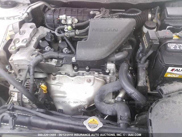 JN8AS58V49W431435 - 2009 NISSAN ROGUE S/SL SILVER photo 10