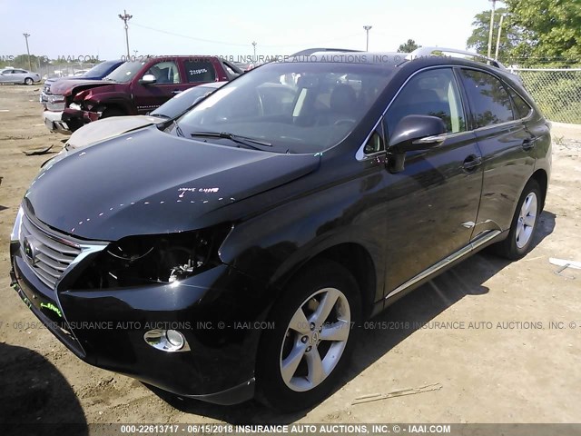 2T2BK1BA8DC184304 - 2013 LEXUS RX 350/BASE/F SPORT BLACK photo 2