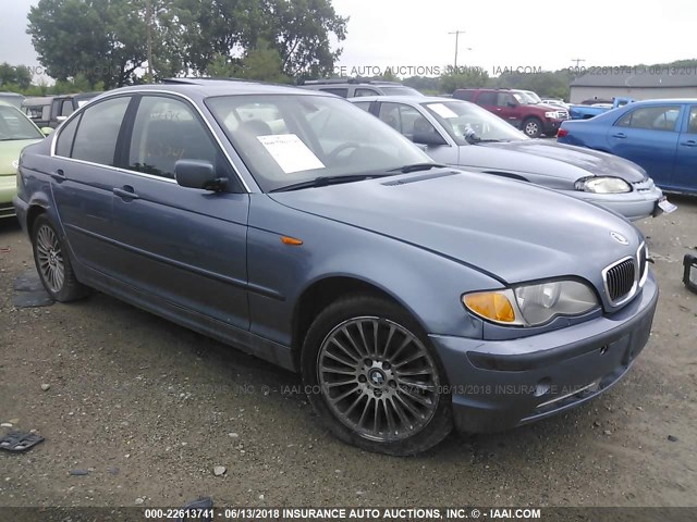 WBAEW53452PG18294 - 2002 BMW 330 XI BLUE photo 1