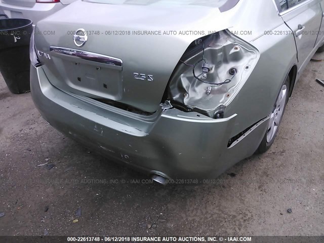 1N4AL21E37N454568 - 2007 NISSAN ALTIMA 2.5/2.5S GREEN photo 6