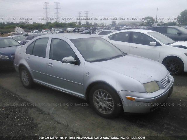 3VWPE69M83M195160 - 2003 VOLKSWAGEN JETTA WOLFSBURG 银色 照片 1