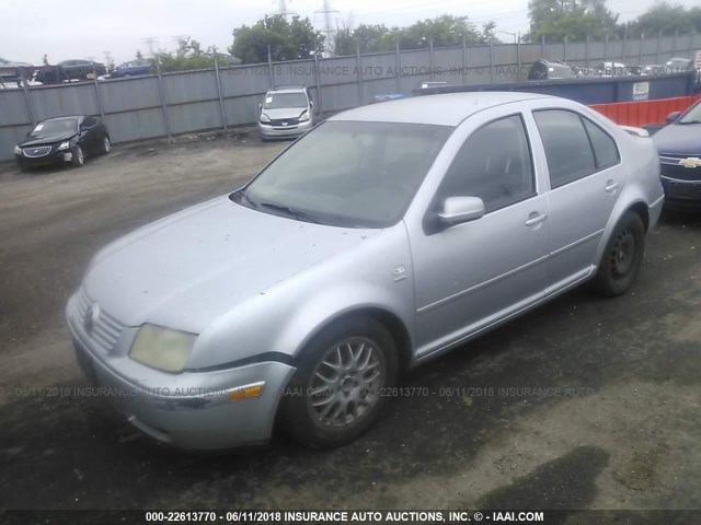 3VWPE69M83M195160 - 2003 VOLKSWAGEN JETTA WOLFSBURG 银色 照片 2