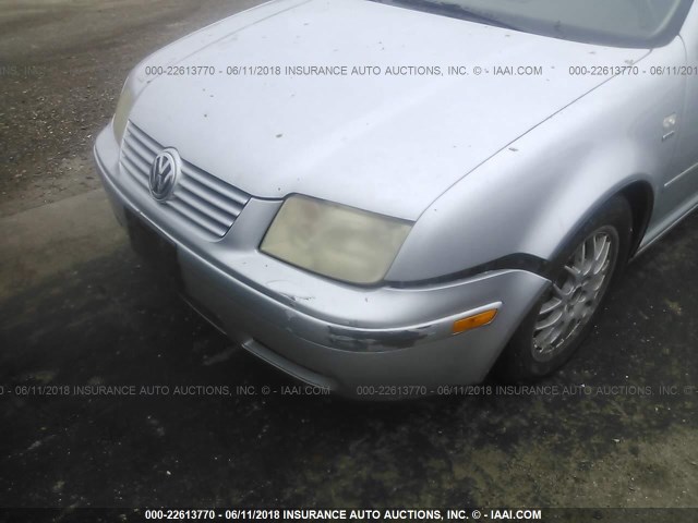 3VWPE69M83M195160 - 2003 VOLKSWAGEN JETTA WOLFSBURG 银色 照片 6