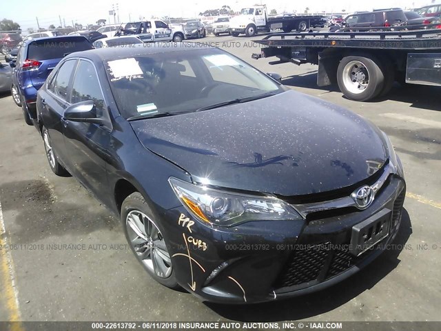 4T1BF1FK7GU178234 - 2016 TOYOTA CAMRY LE/XLE/SE/XSE Dark Blue photo 1