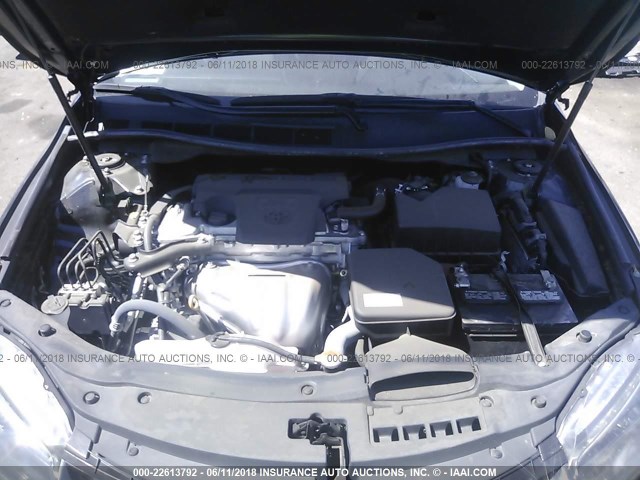 4T1BF1FK7GU178234 - 2016 TOYOTA CAMRY LE/XLE/SE/XSE Dark Blue photo 10