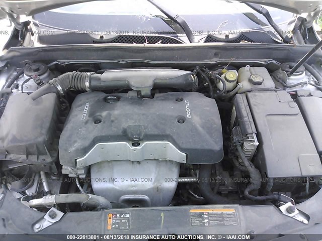 1G11C5SL0FF121156 - 2015 CHEVROLET MALIBU 1LT SILVER photo 10