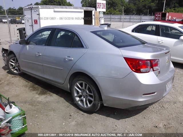 1G11C5SL0FF121156 - 2015 CHEVROLET MALIBU 1LT SILVER photo 3
