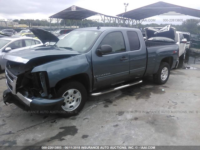 2GCEC29J491116811 - 2009 CHEVROLET SILVERADO C1500 LT GRAY photo 2