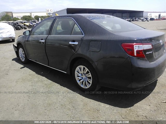 4T4BF1FK6ER348392 - 2014 TOYOTA CAMRY L/SE/LE/XLE 黑色 照片 3