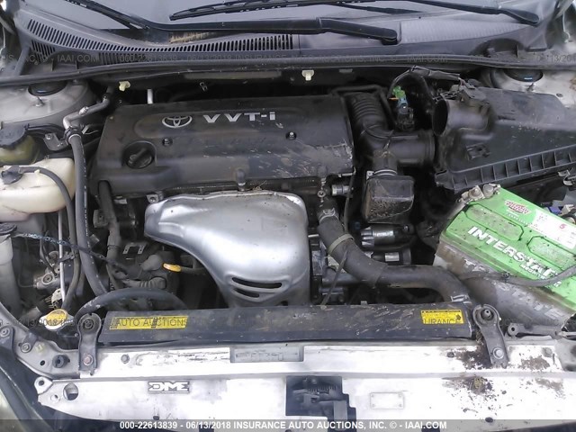 JTKDE177960137578 - 2006 TOYOTA SCION TC 银色 照片 10