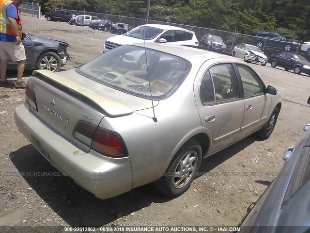 JN1CA21D9XT226945 - 1999 NISSAN MAXIMA GLE/GXE/SE TAN photo 4