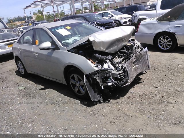 1G1PC5SBXE7468343 - 2014 CHEVROLET CRUZE LT TAN photo 1