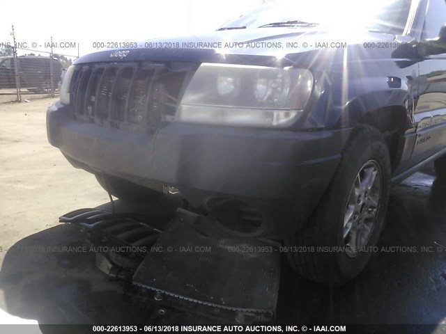 1J4GW48S64C275090 - 2004 JEEP GRAND CHEROKEE LAREDO/COLUMBIA/FREEDOM 蓝色 照片 6