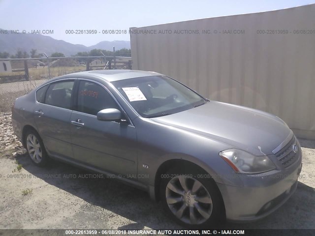 JNKAY01F06M259071 - 2006 INFINITI M35 SPORT GRAY photo 1