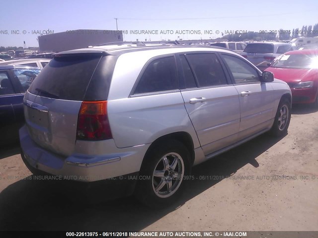 2A8GM78456R900807 - 2006 CHRYSLER PACIFICA LIMITED GRAY photo 4