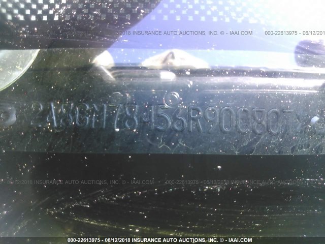 2A8GM78456R900807 - 2006 CHRYSLER PACIFICA LIMITED 灰色 照片 9