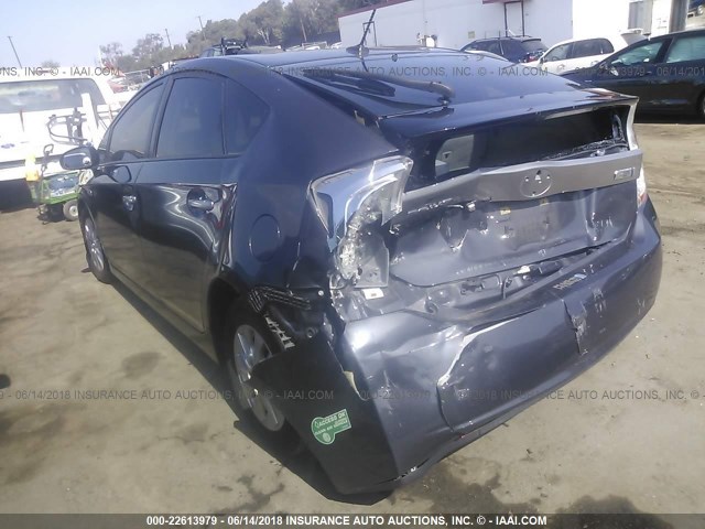 JTDKN3DP3E3053476 - 2014 TOYOTA PRIUS PLUG-IN  GRAY photo 3