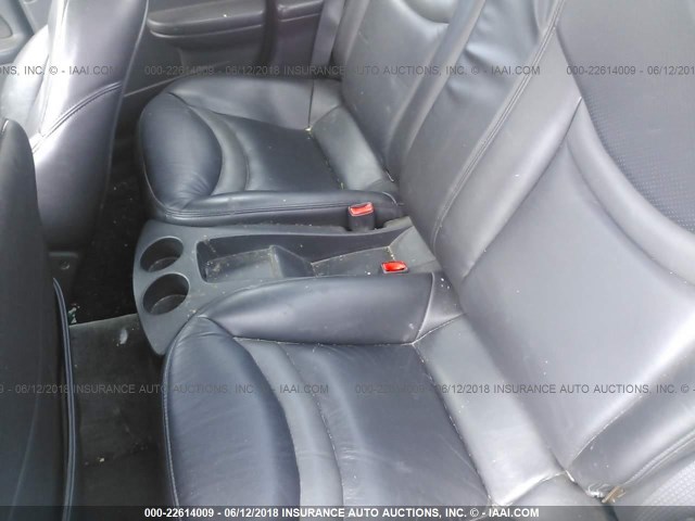 1G8AW12F14Z114143 - 2004 SATURN ION LEVEL 3 RED photo 8