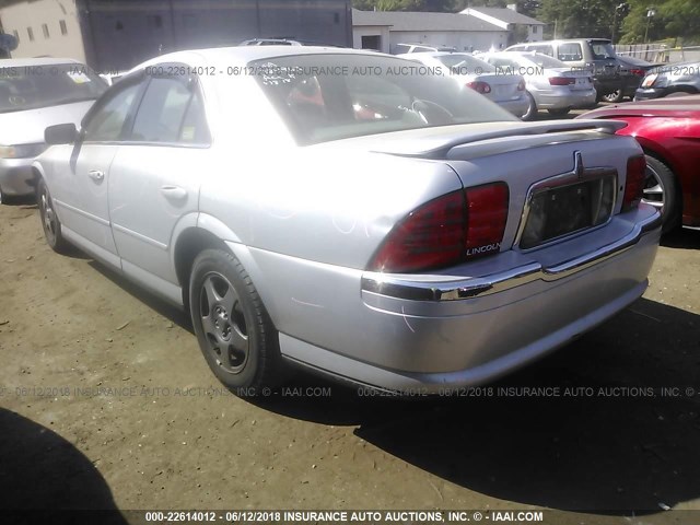 1LNHM86S1YY781277 - 2000 LINCOLN LS 银色 照片 3