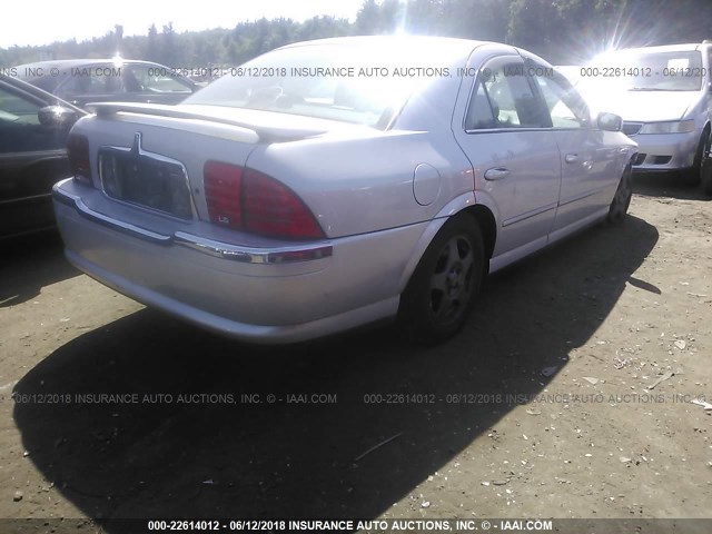 1LNHM86S1YY781277 - 2000 LINCOLN LS 银色 照片 4
